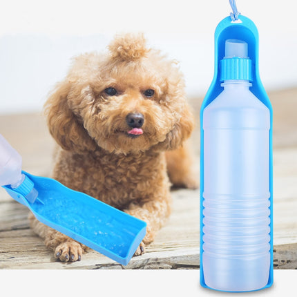botella de agua para perros