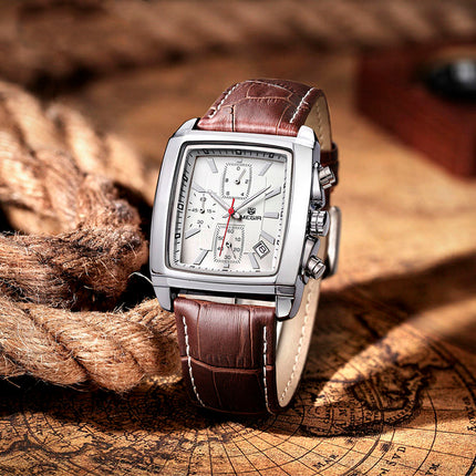 Classic Square Wristwatches for Men
