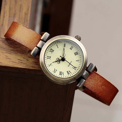Reloj de estilo vintage clásico para mujeres